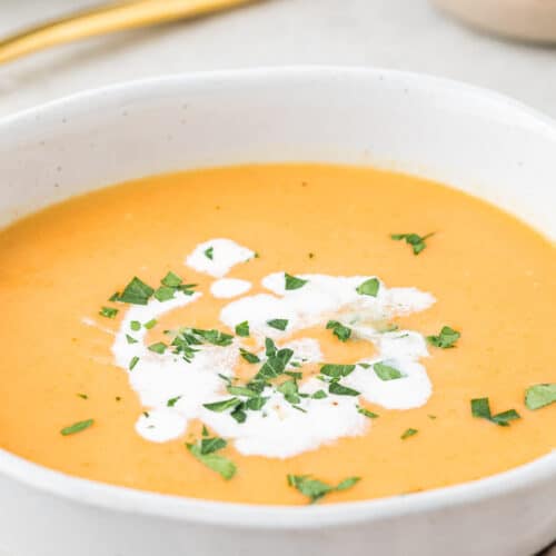 Cream of Carrot Soup